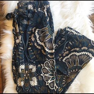 H&M Printed Wide Leg Pant